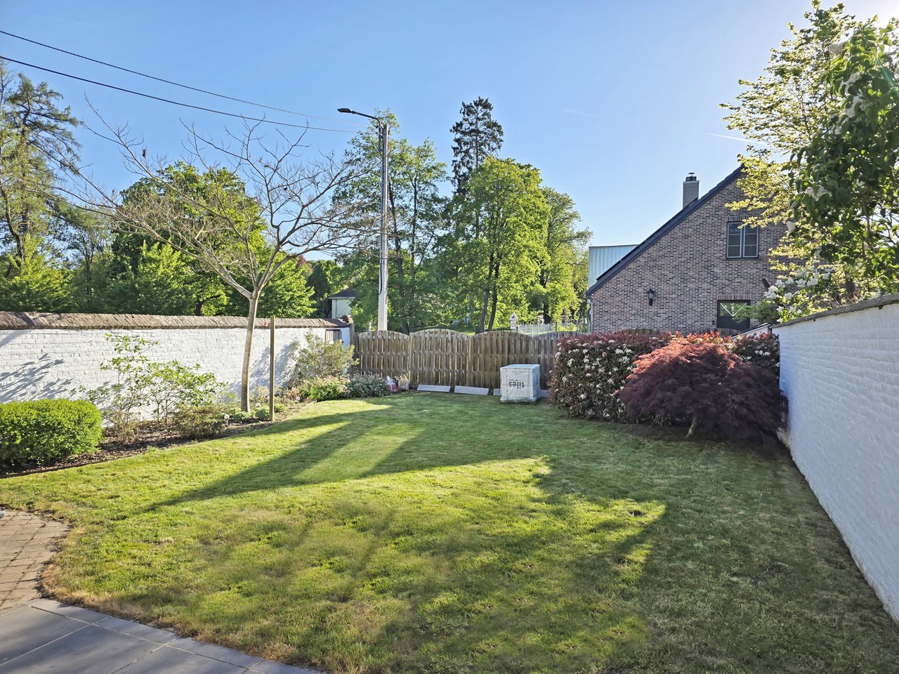 Jardin de la colocation à Court-Saint-Étienne, Brabant wallon